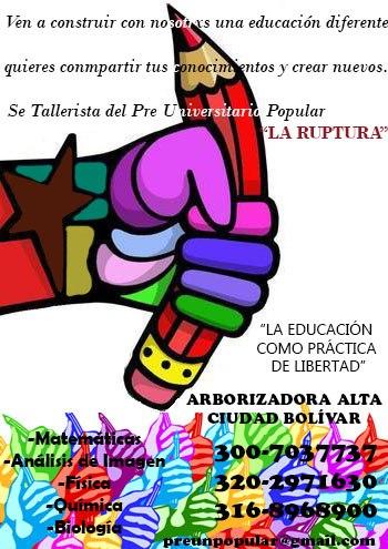 Convocatoria La Ruptura