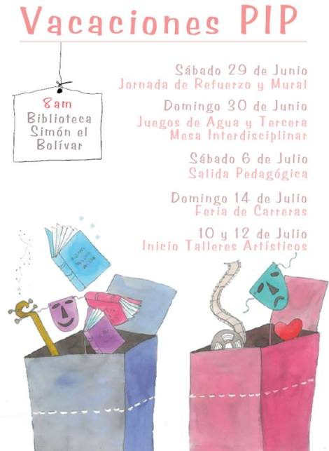 Cronograma Vacaciones PIP San Cristóbal