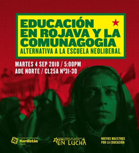 Flyer Educación Kurda