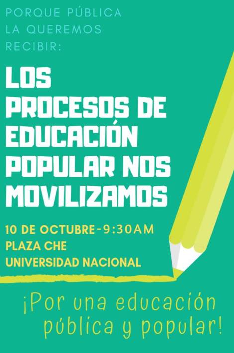 Flyer Marcha 10 de octubre