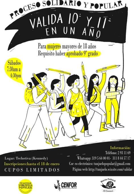 Convocatoria Tunjuelo 2019